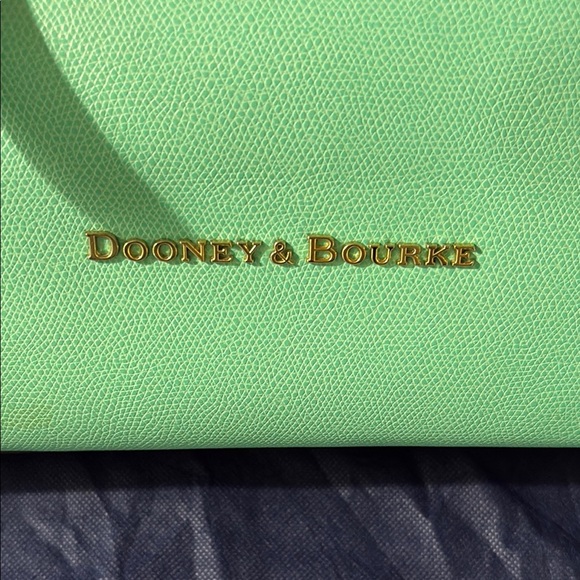 Dooney & Bourke Claremont Miller Leather Seafoam Green Purse. Great Condition. - Picture 3 of 16
